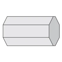 Hexagonal finish pictogram