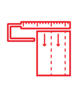 Повторяющаяся резка pictogram