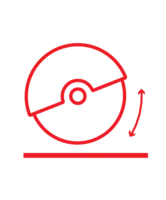 Эффект вертикального распила pictogram