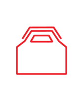 Versterkt handvat pictogram