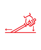 One Hand Action pictogram