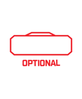 Optionele tas pictogram