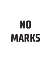 NO MARKS icon — 