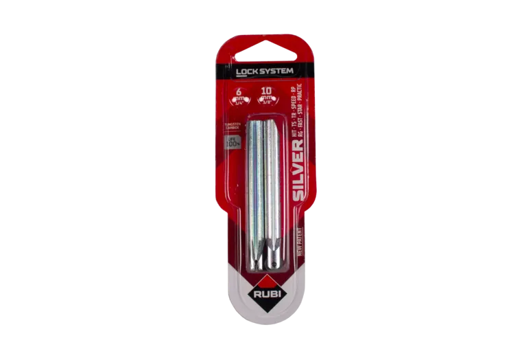 Kit 2 Roulettes Rubi Widia – 6 Mm + 10 Mm – Carbure Tungstène Haute Précision Pour Coupe Carrelage Céramique