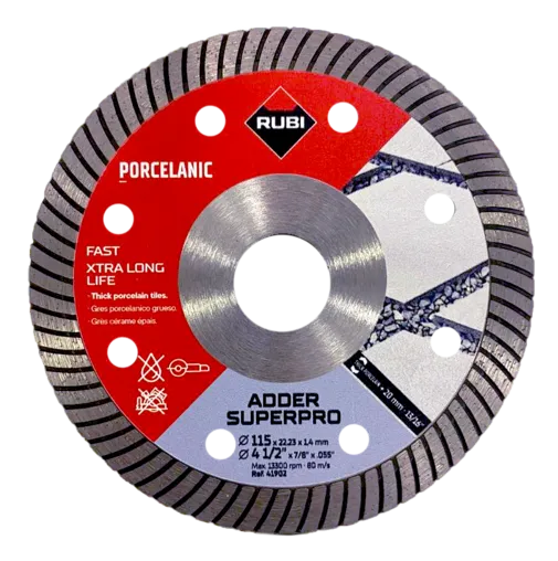Dry cutting diamond blades | RUBI
