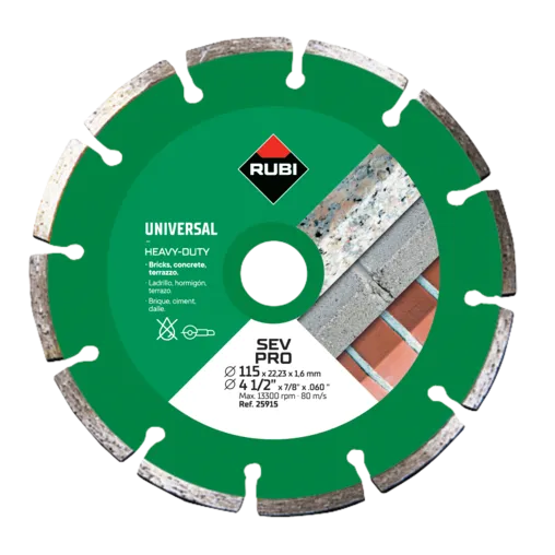 SEGMENTED - SEV general purpose diamond blade