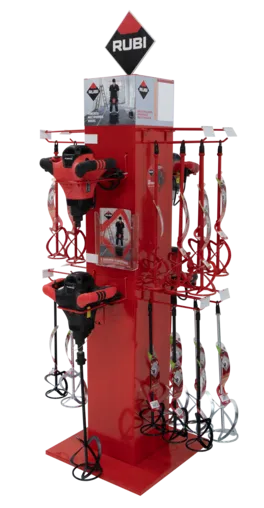 RUBIMIX RANGE COLUMN DISPLAY STAND